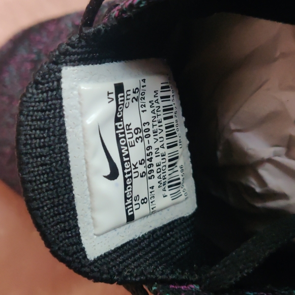 Nike free flynit running shoes size 8 - Picture 7 of 9